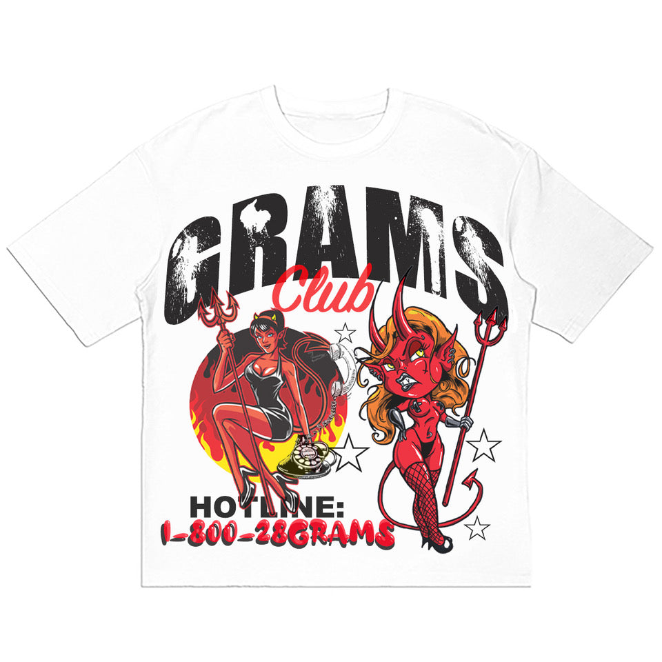 GRAMS “HOTLINE” TEE
